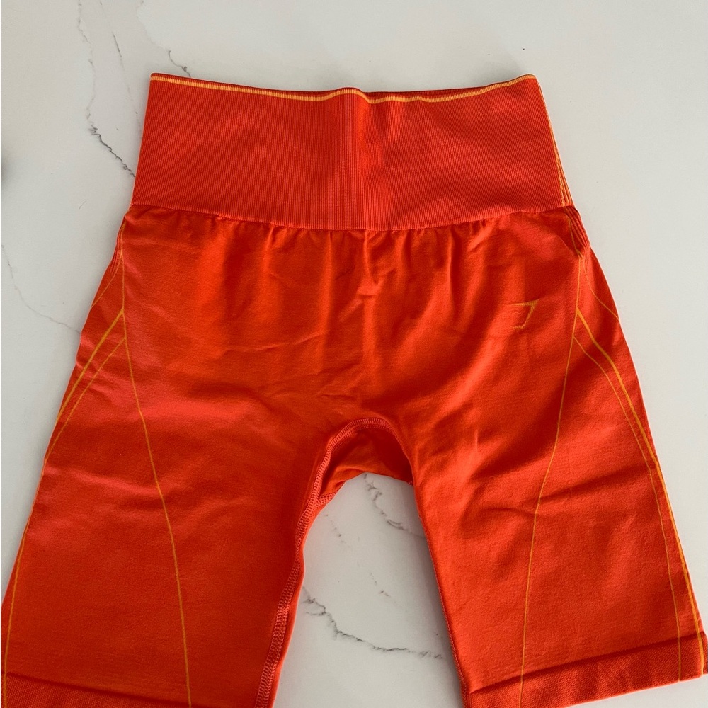 Gymshark Vibrant Orange Bottoms